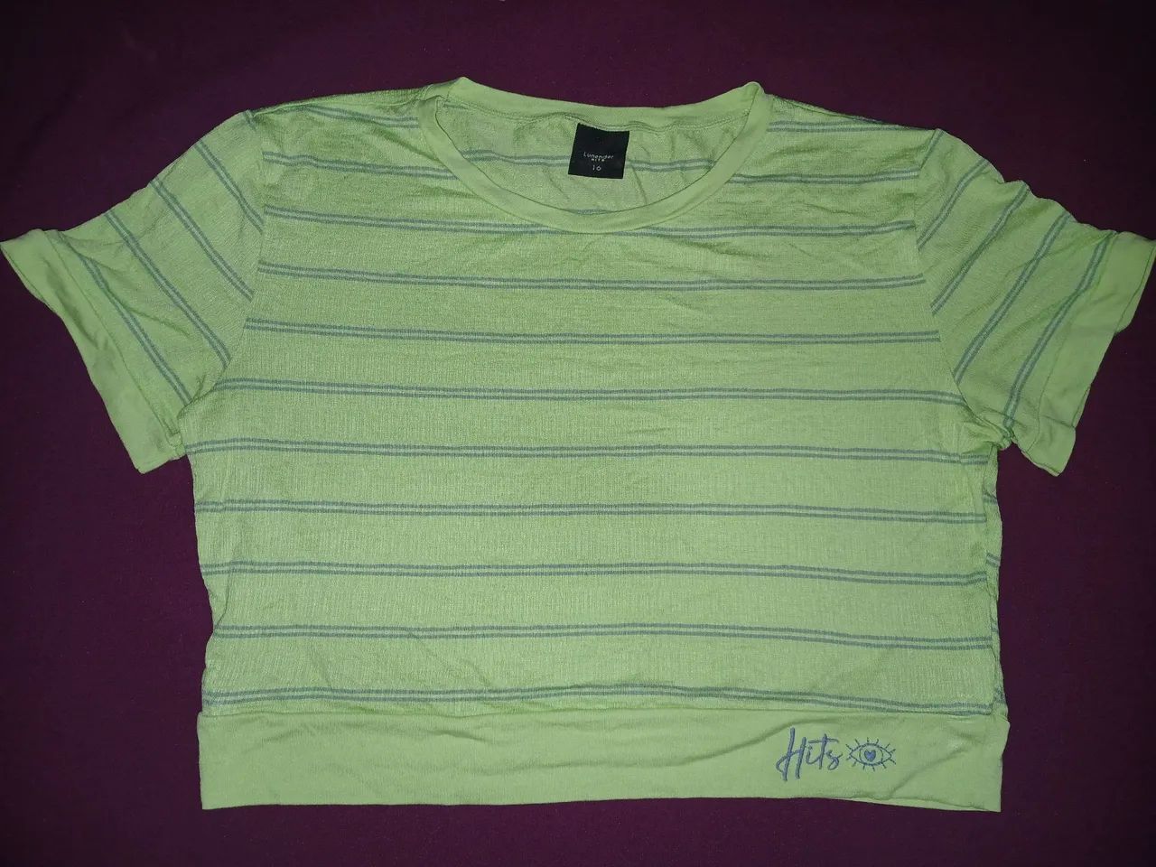 Blusa cropped 16 anos