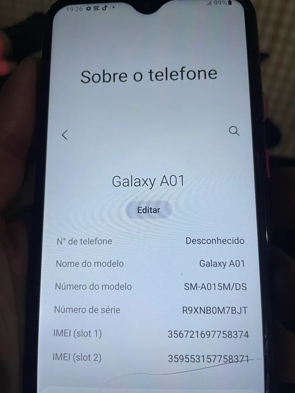 Celular Samsung galaxy A01 lindo! - Foto 4