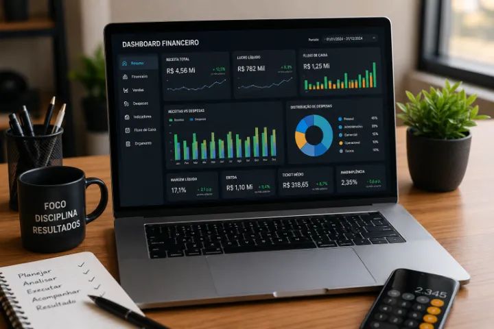 Power BI - Excel - Access - Gestão Financeira - Automação de Processos
