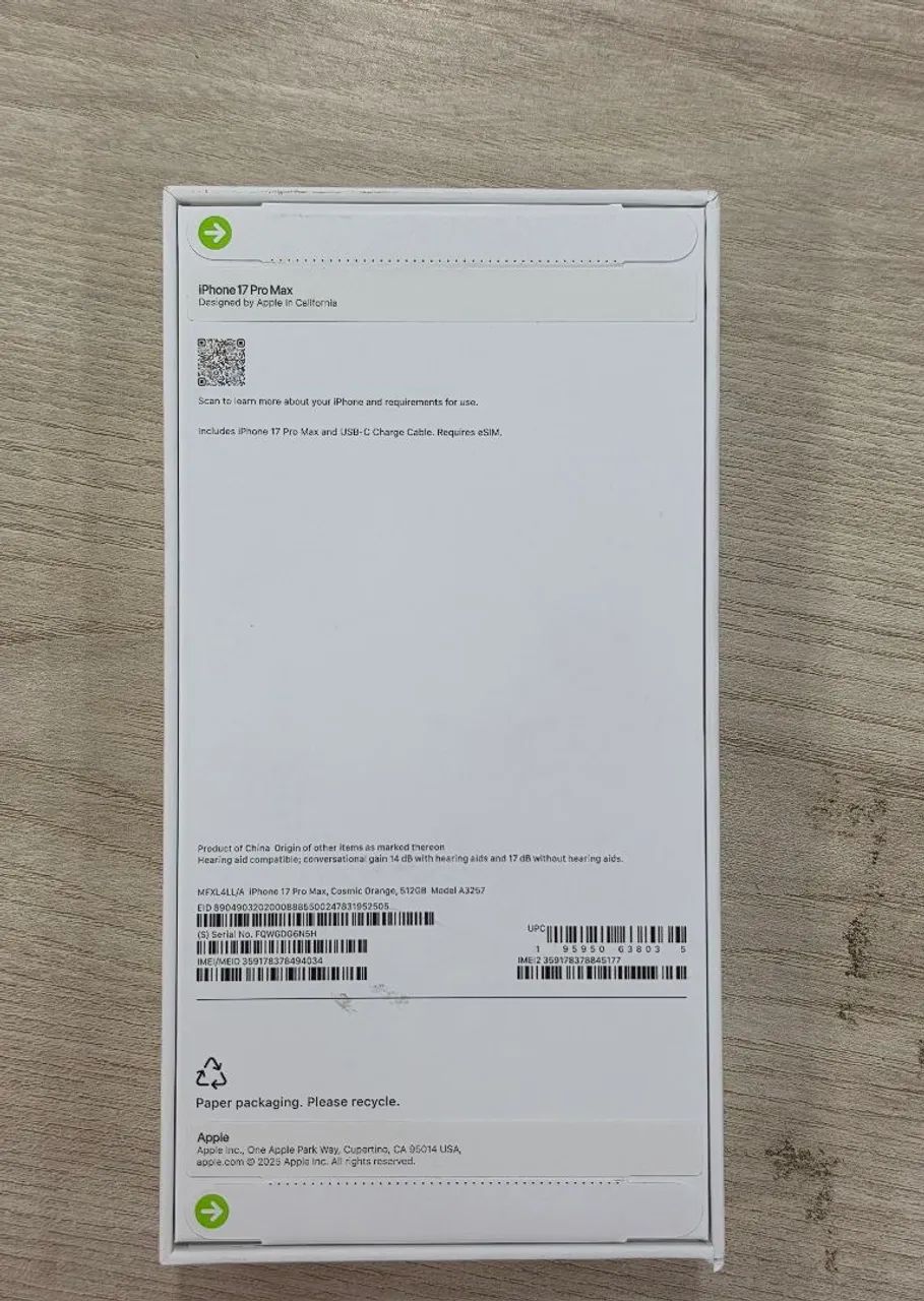Iphone 17 pro max 512 gb Novo com NF - Foto 2