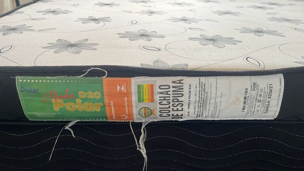 Cama box casal com colchão  - Foto 4