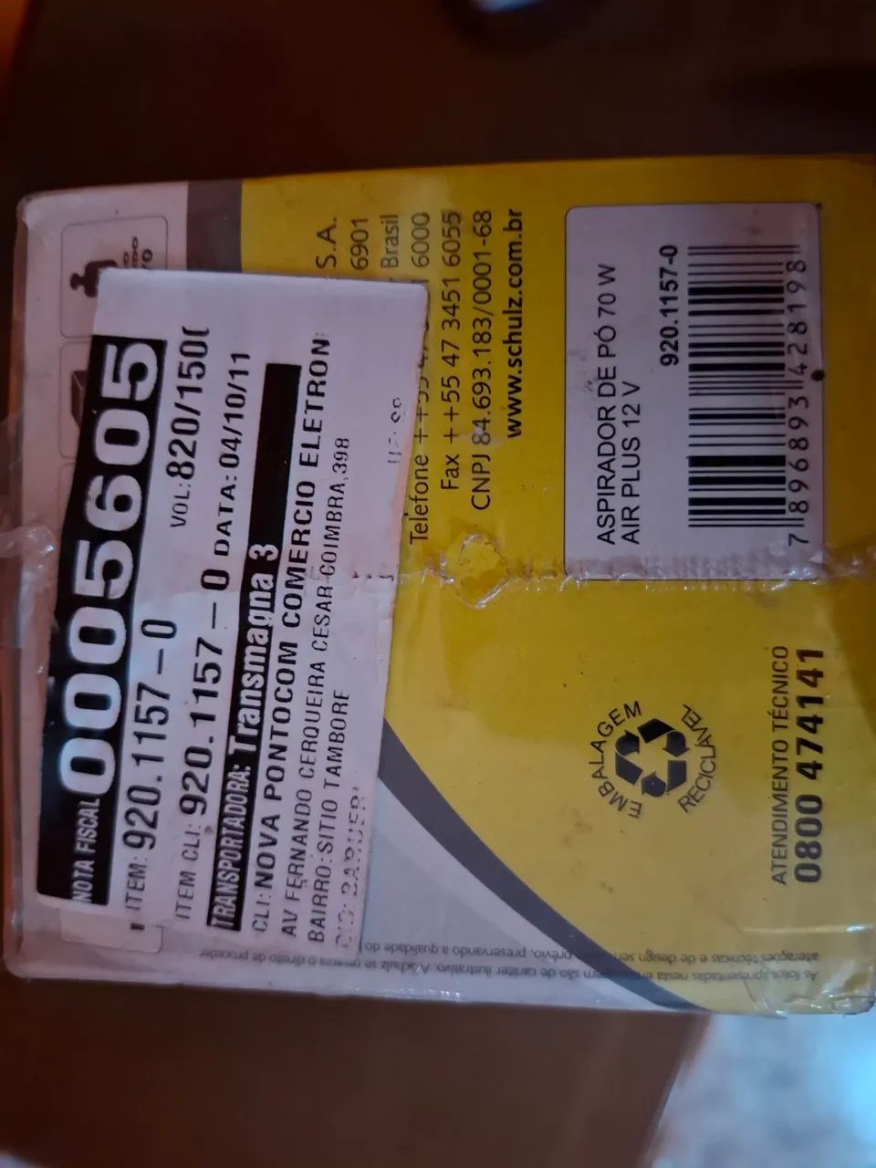 Aspirador veicular  70watis 12v   - Foto 3