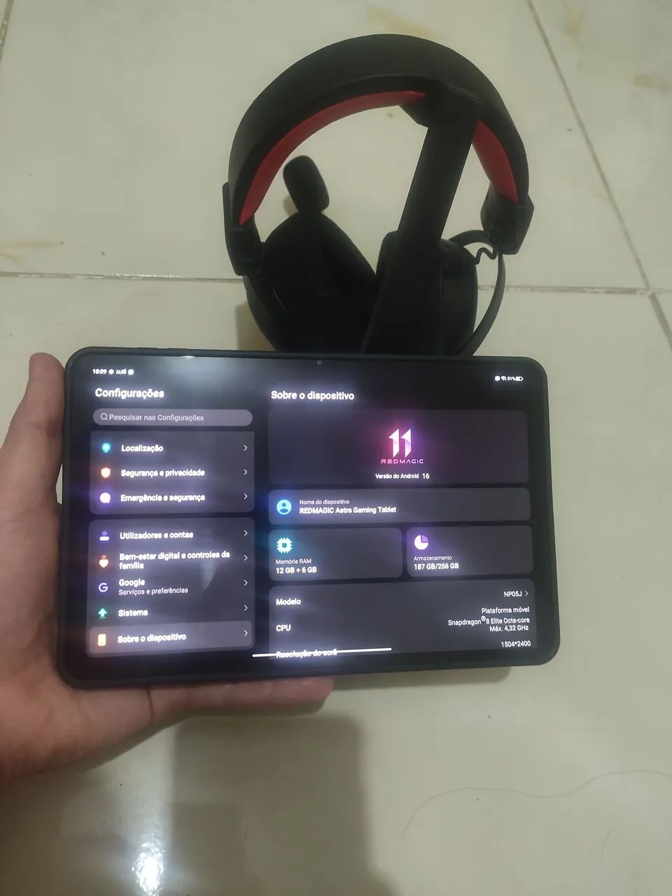 Tablet Redmagic Astra 