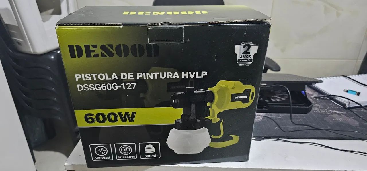Pistola de pintura HVLP - Ferramentas de Construção - Simões Filho
