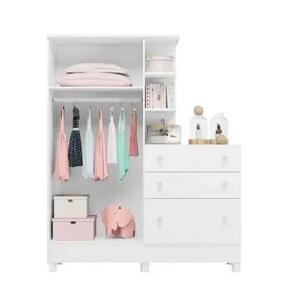 Guarda roupa cômoda doce sonho nova a pronta entrega  - Foto 3