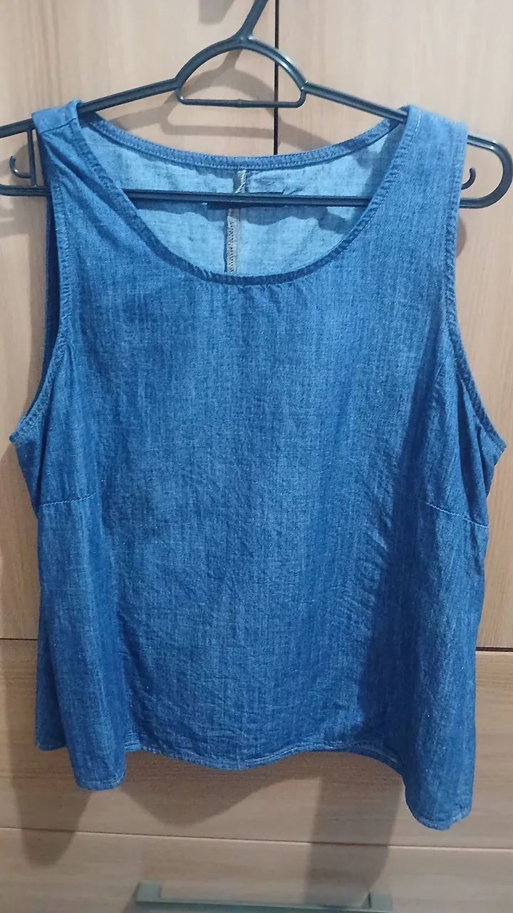 Blusa Jeans Renner M - Foto 2