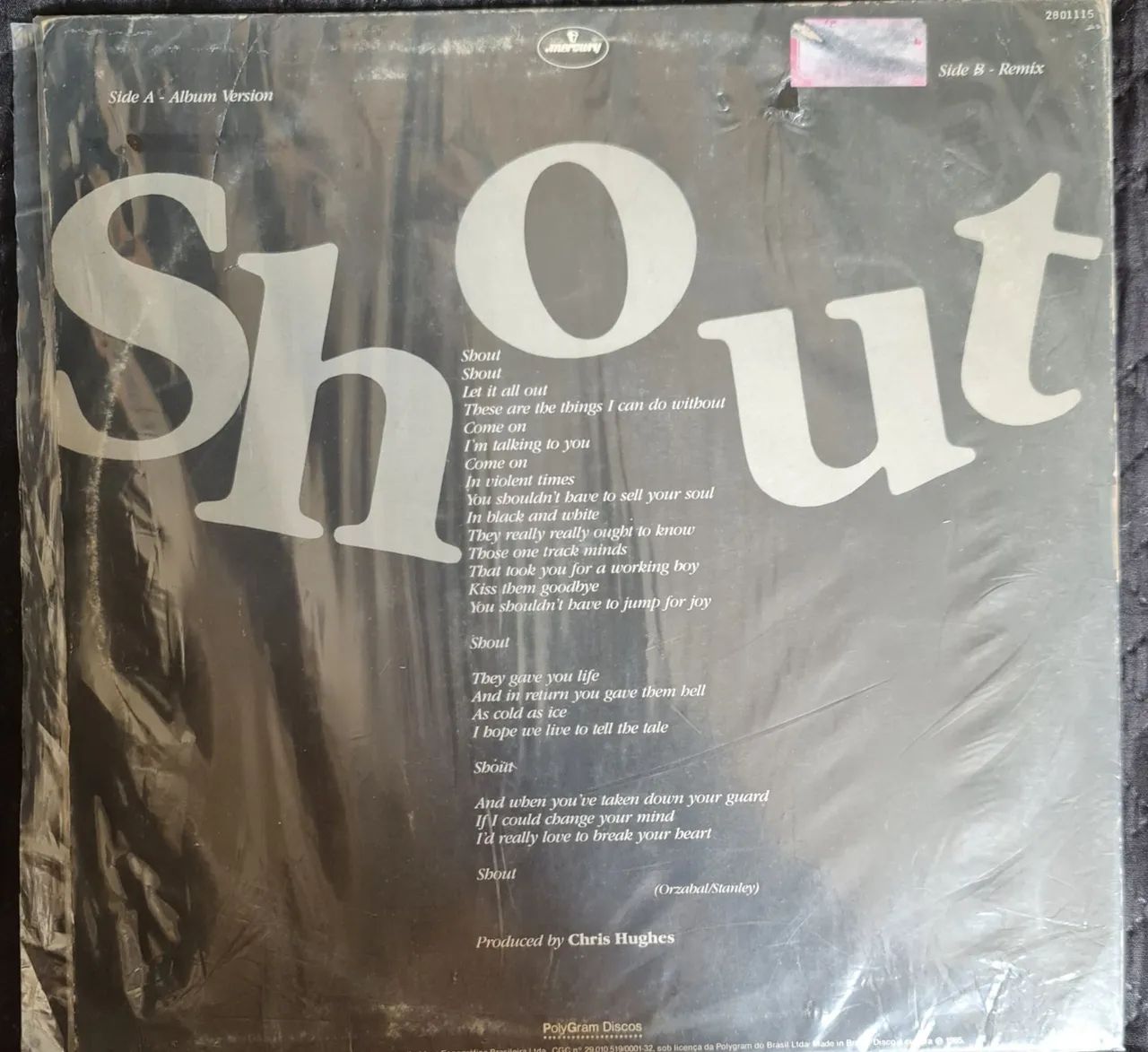 Disco de Vinil  Tears For Fears Shout Remix - Foto 2