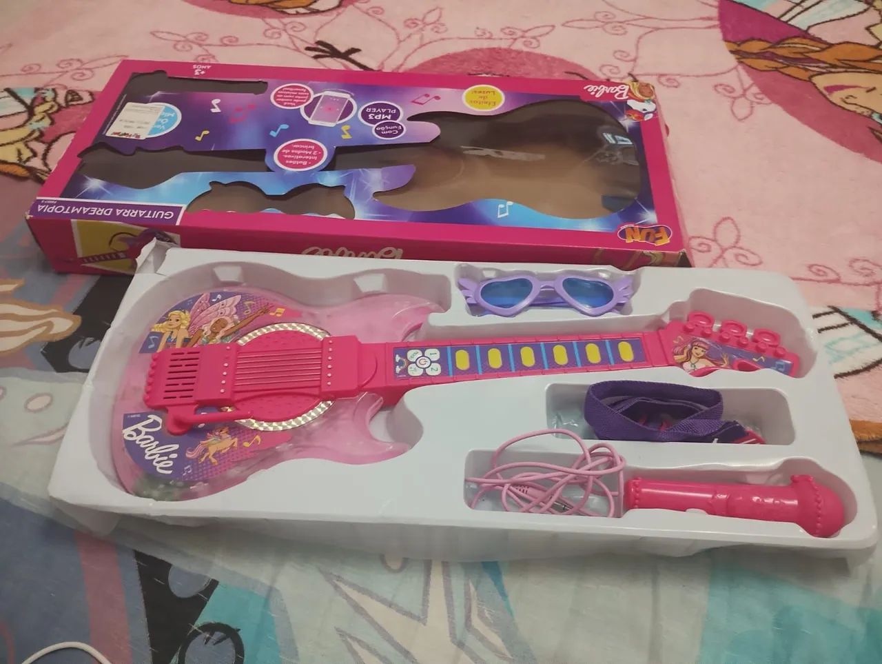 Guitarra infantil Barbie 