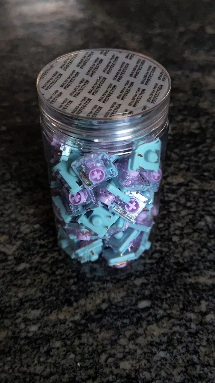 Switches Kailh Saker Mini 70PCS (Low Profile) - Foto 5