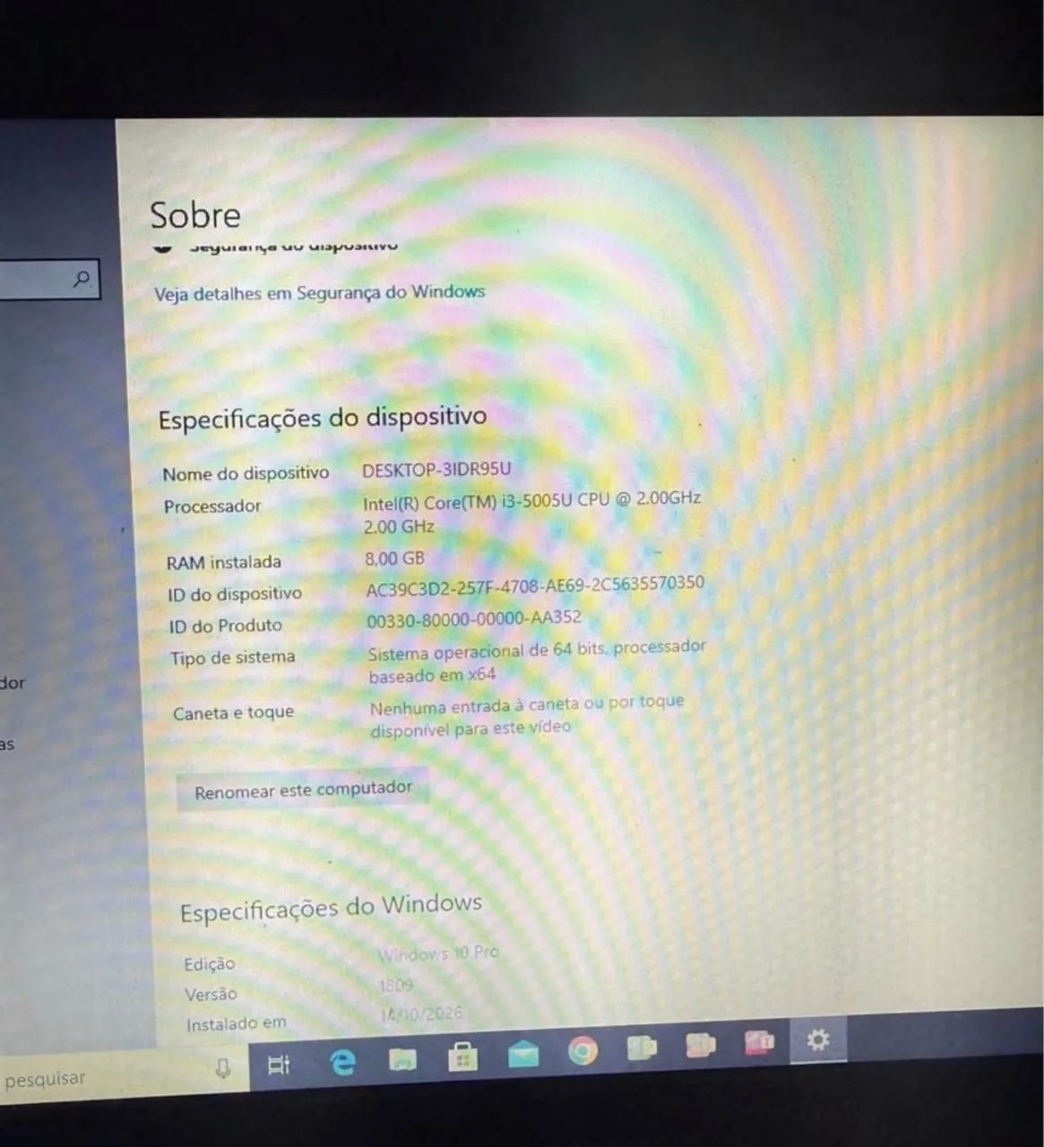 Notebook Samsung i3 , 8 de ram , 500 de hd e bateria boa .. - Foto 4