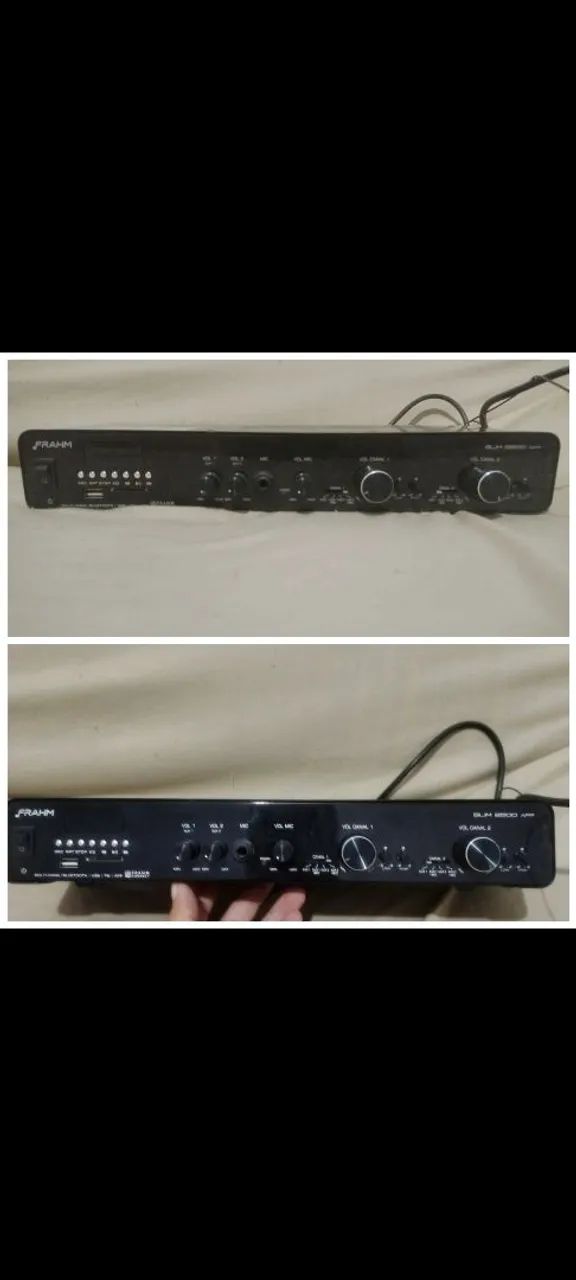 Amplificador + Caixas