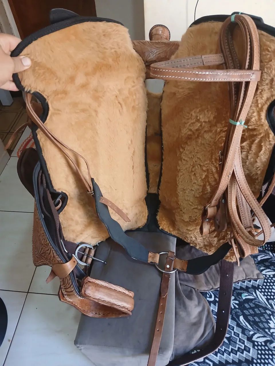 Traia nova sela couro  - Foto 4