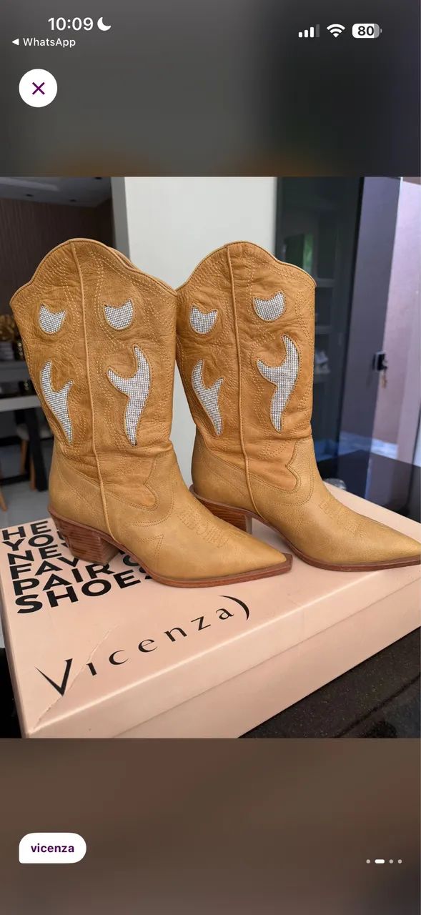 bota vicenza novinha 