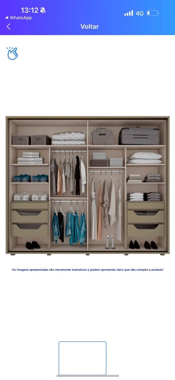 Guarda Roupa de casal - Foto 2