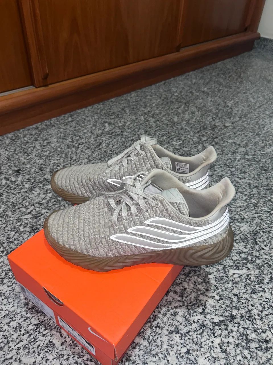 tenis adidas sobakov cinza 42
