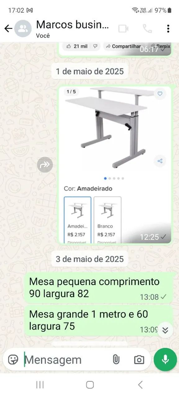 Mesa para computador com regulagem de altura  - Foto 5