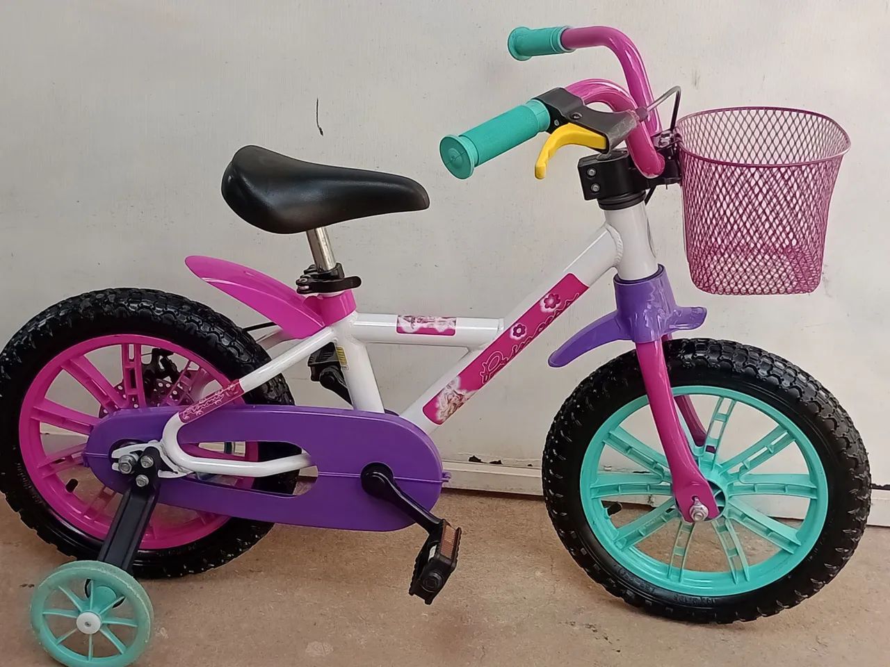 Bicicleta infantil aro 14 - Foto 4