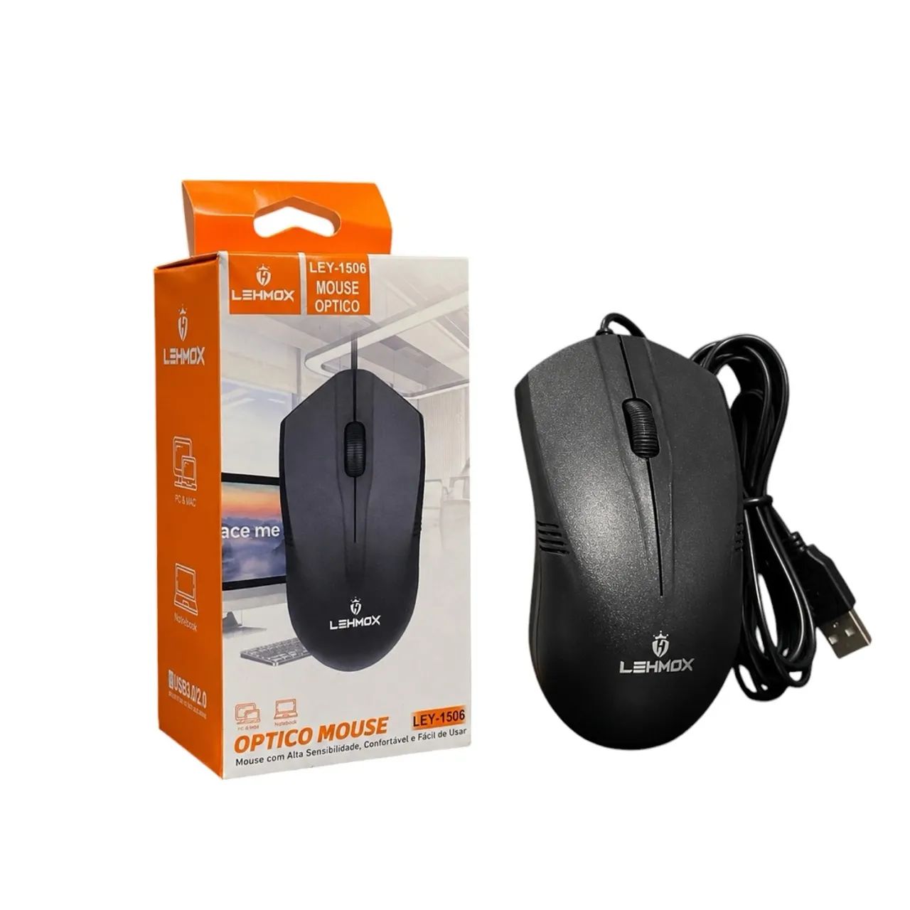MOUSE ÓPTICO LEHMOX LEY-1506