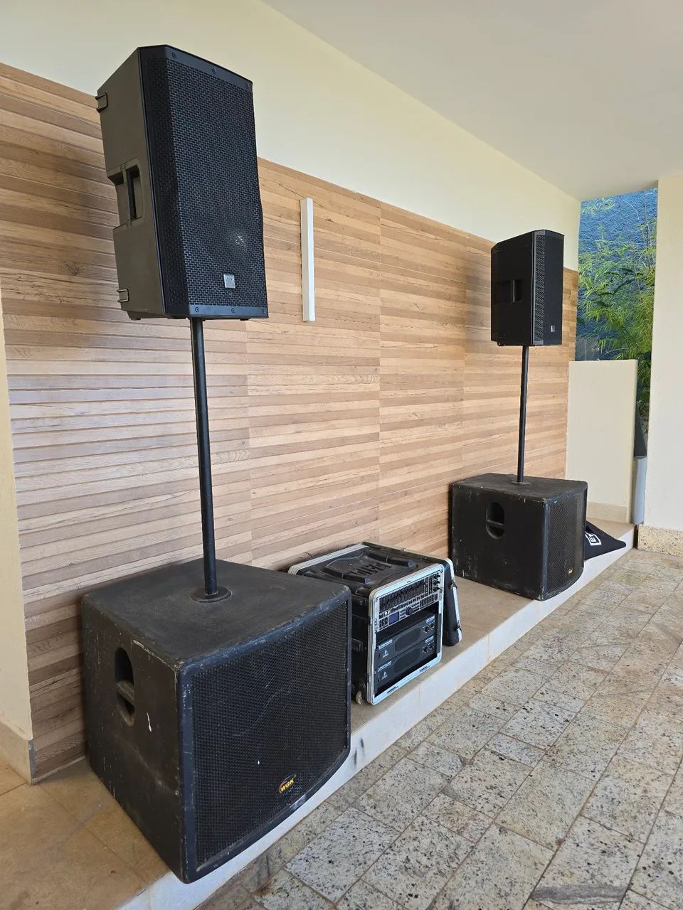 Som PA Completo 6.400 watts rms