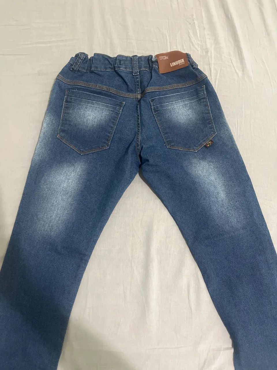 cal ça jeans escuro infantil  - Foto 2