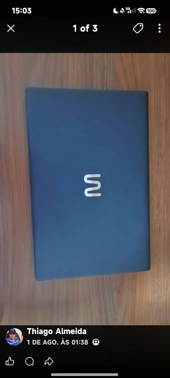 Vendo Notebook Ultra Ideal para Estudos e Trabalho - Foto 2