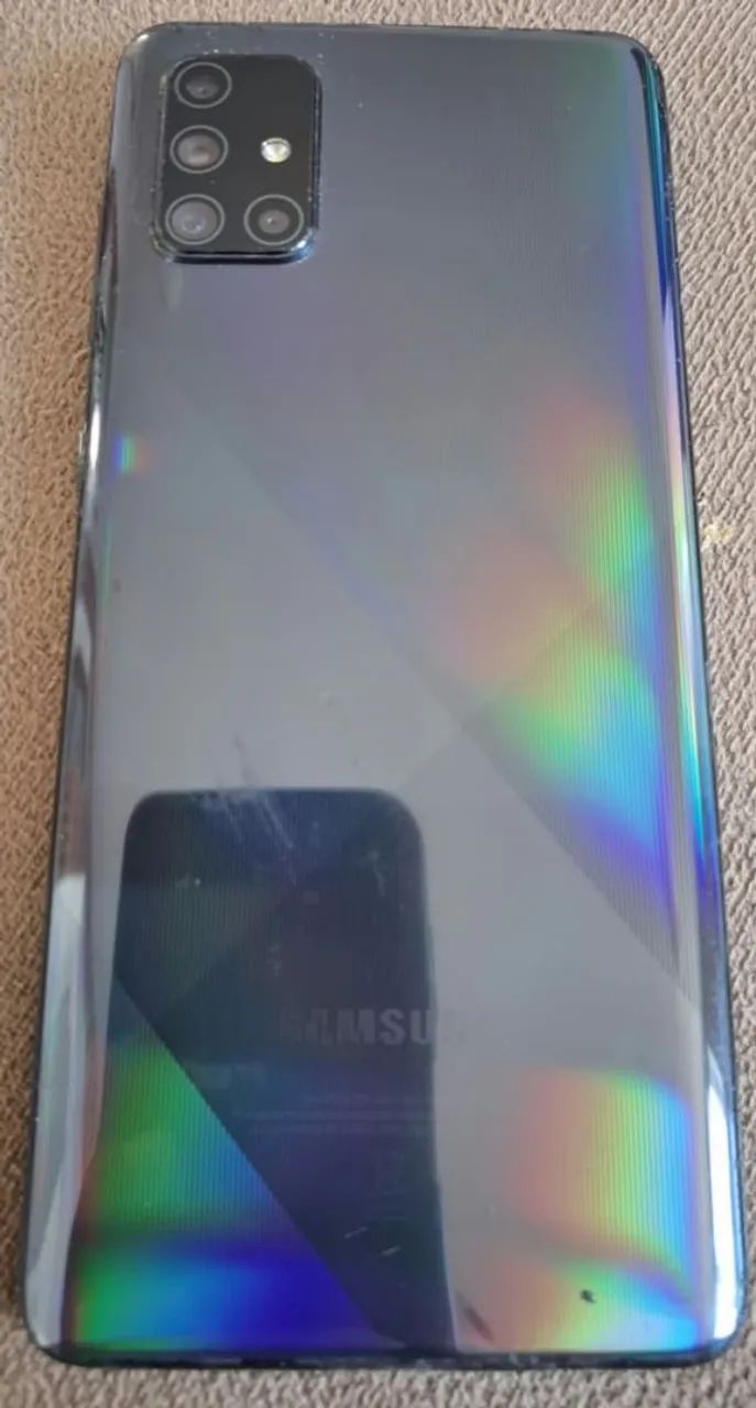 Celular A71 bom estado e arranhões. - Foto 2