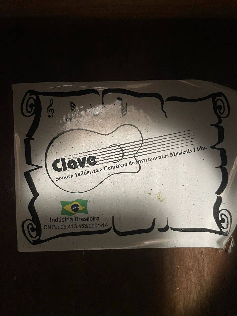 Violao Clave com capa