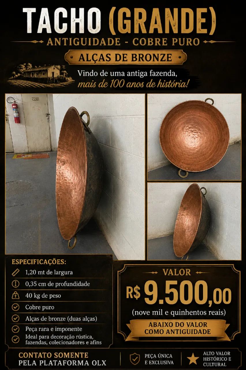Tacho Antigo (Grande)