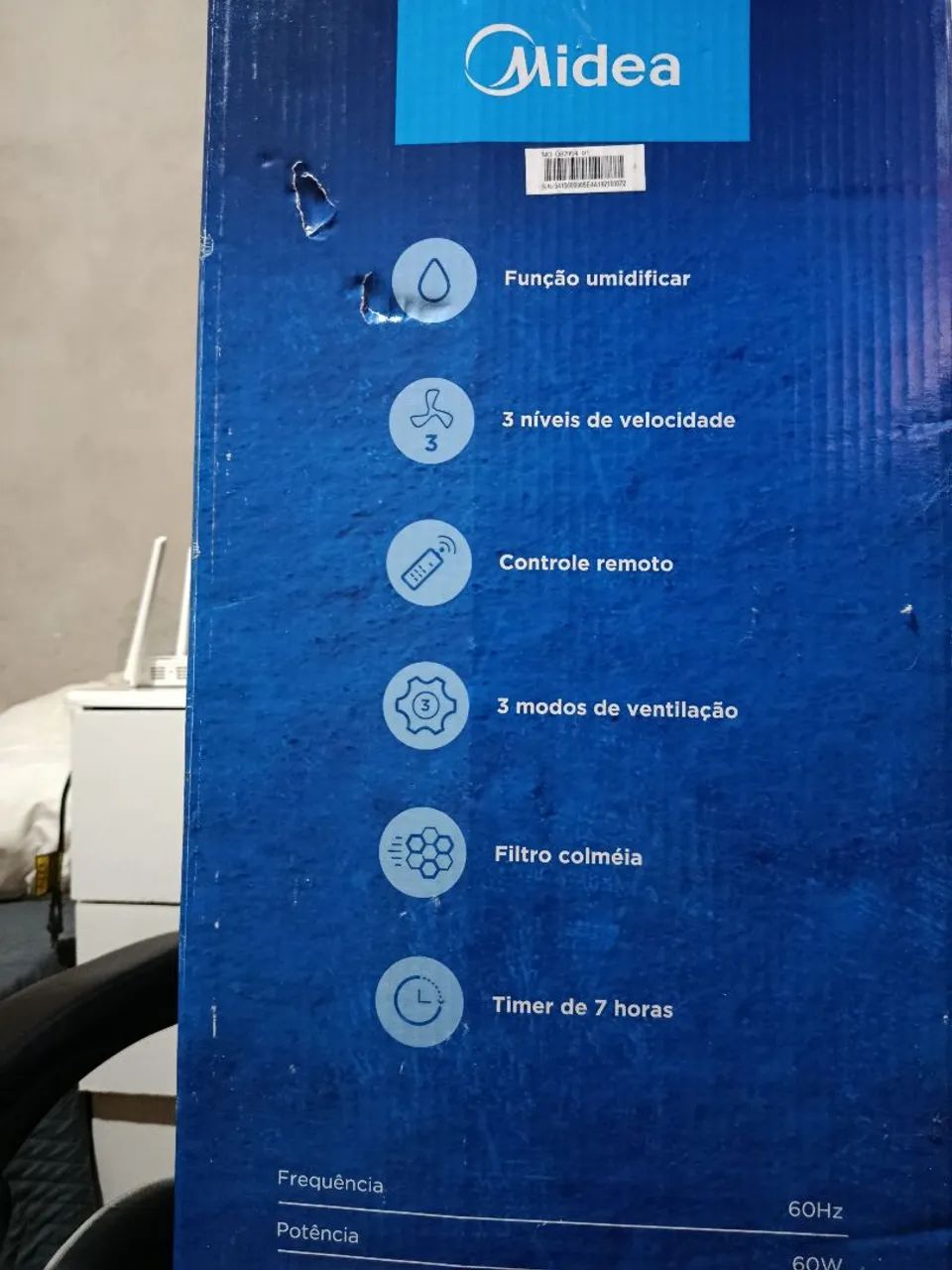 Climatizador Midea 5L ? Refresca e Umidifica - Foto 4
