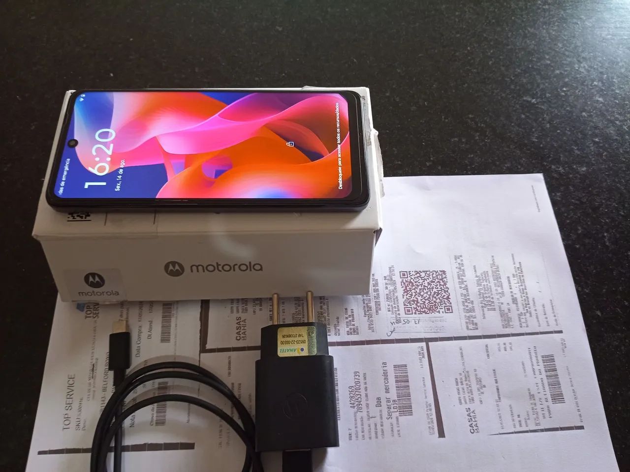 CELULAR MOTO G24 128GB ZERADO C/ NF - Foto 4