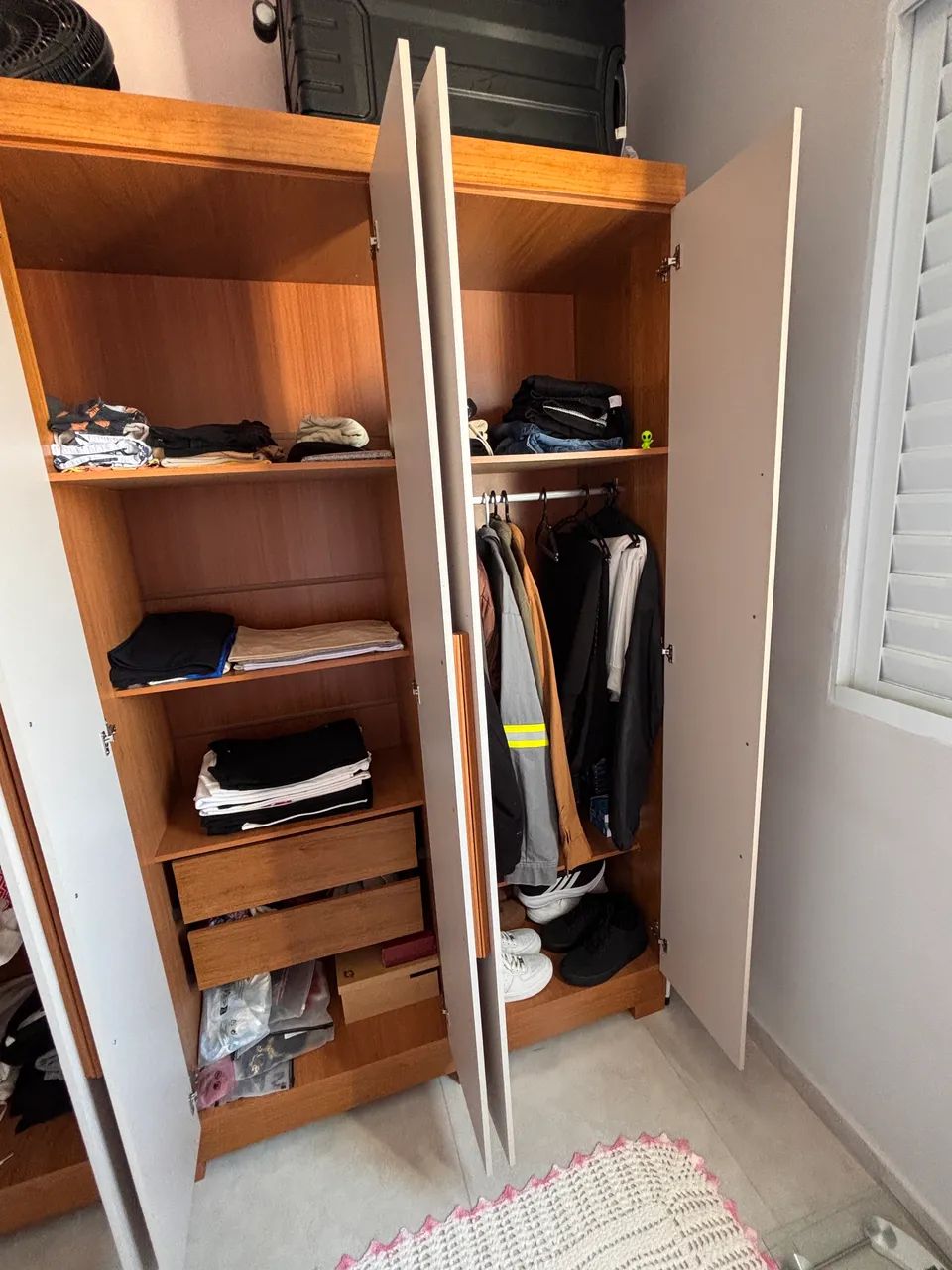 GUARDA ROUPA CASAL 6 PORTAS - Foto 2