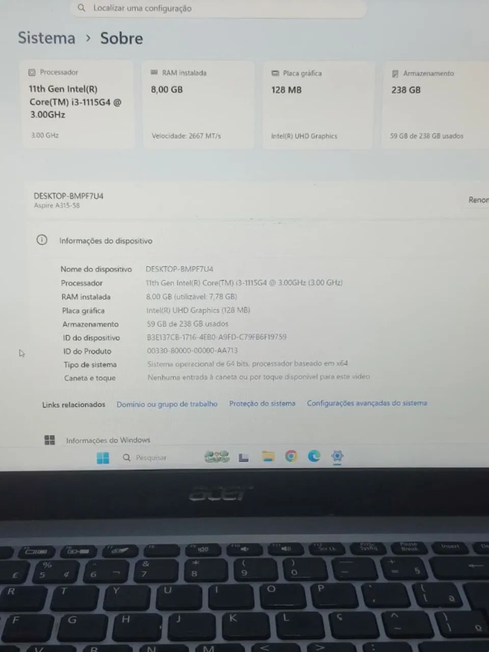 NOTEBOOK BARATO JOGOS ESTUDOS E TRABALHO - Foto 4
