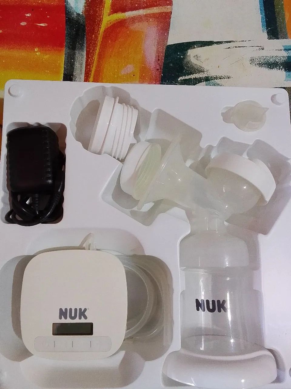 NUK Bomba Elétrica Comfort Single Branco - Foto 2