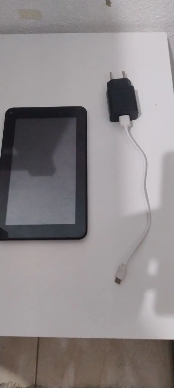 TABLET COM CARREGADOR -tablet m7s lite multilaser