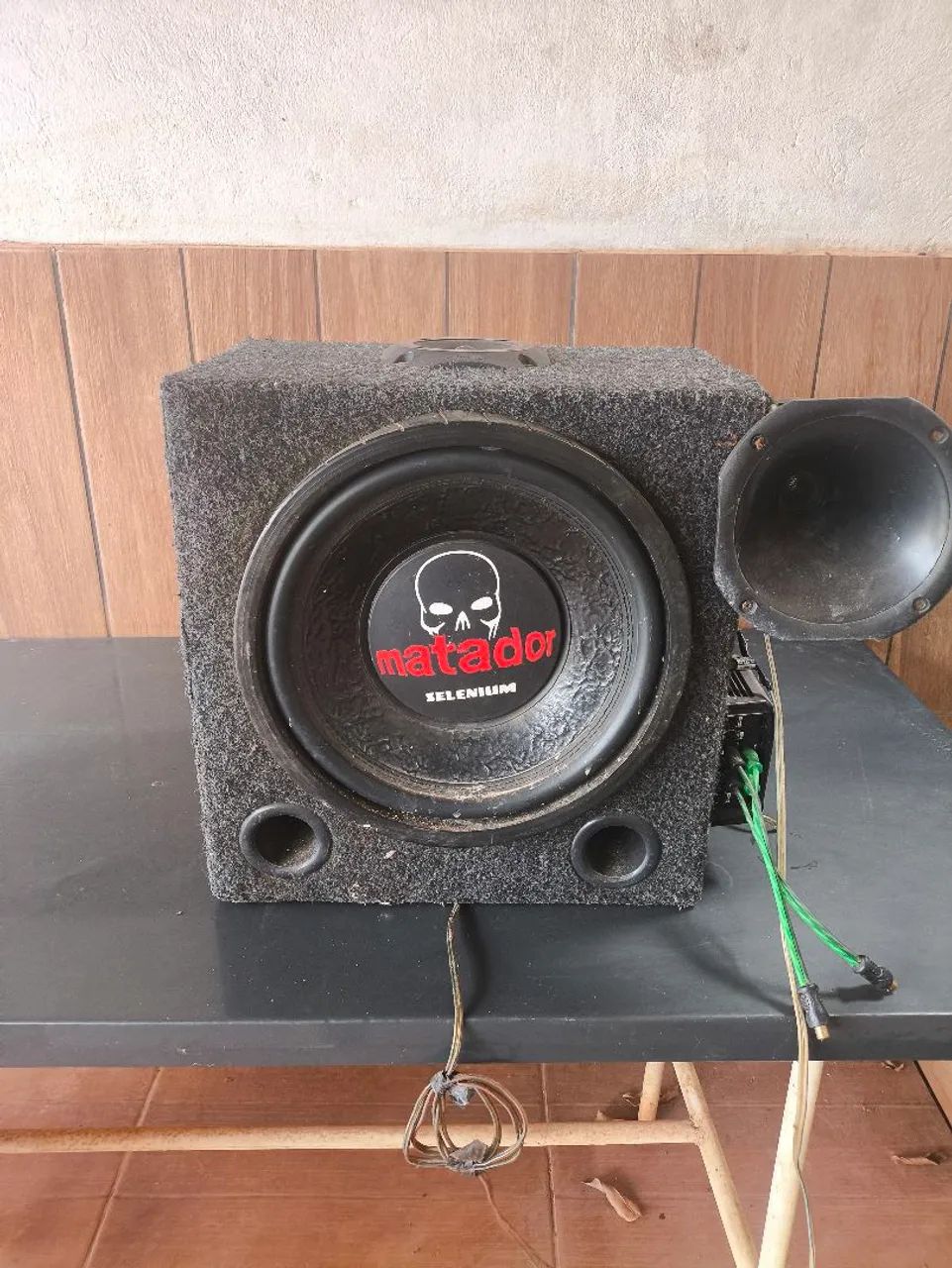 Som automotivo trio