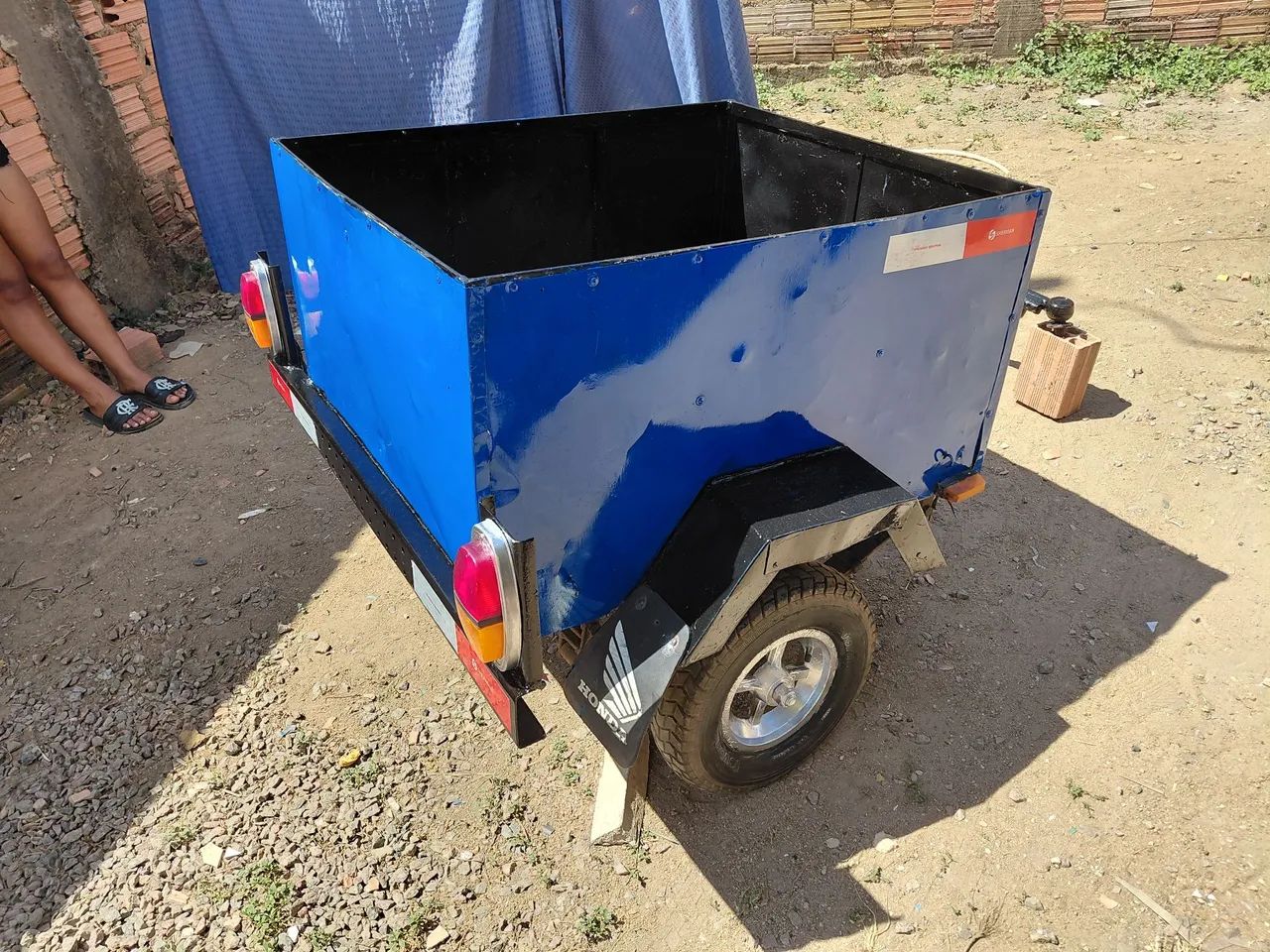 carretinha de Moto Entrego