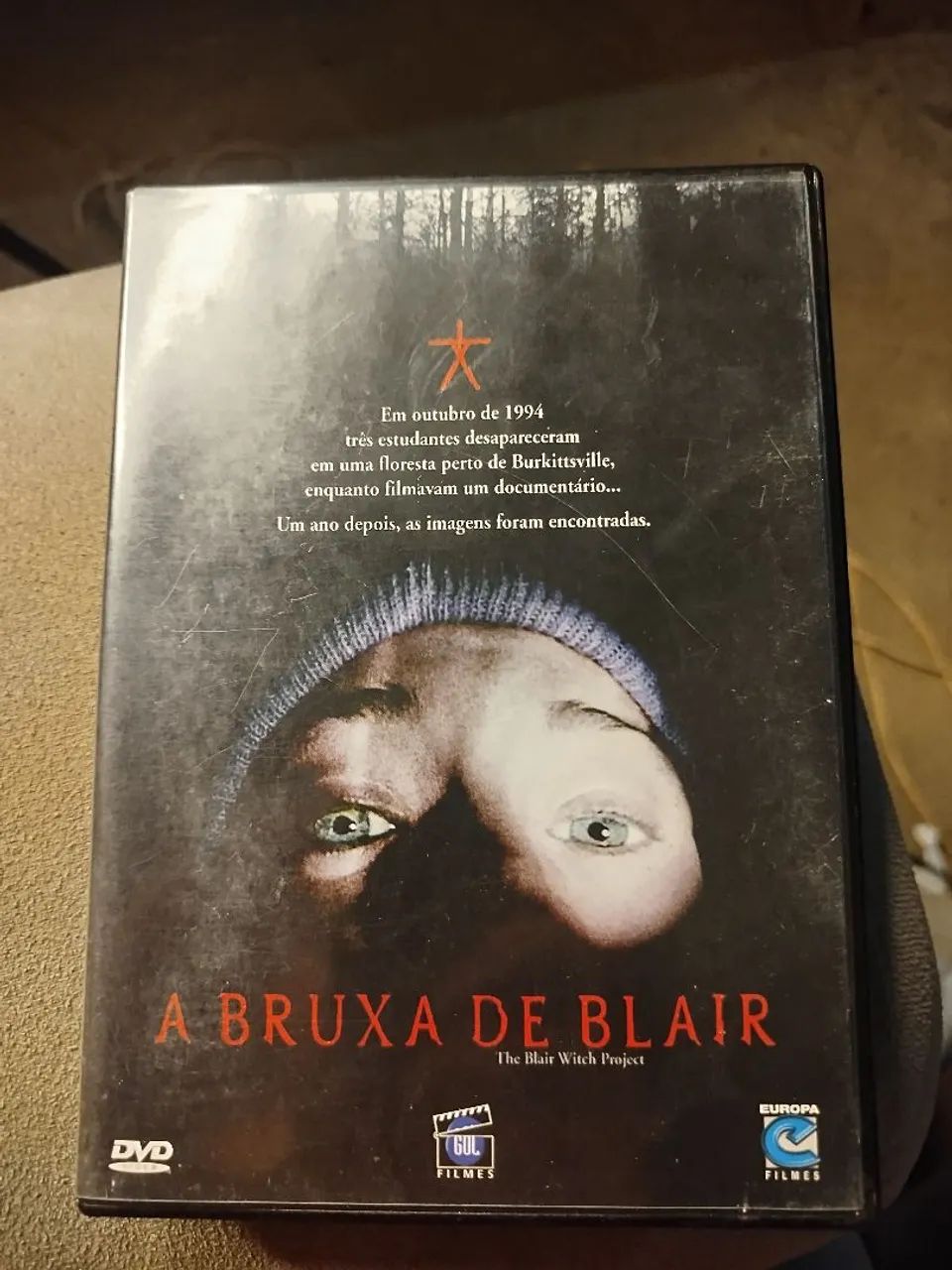 Dvd filme A Bruxa de Blair original conservado raríssimo - CDs