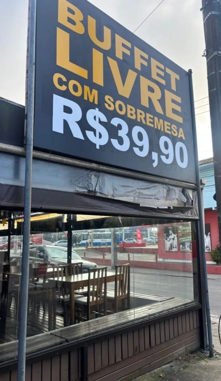 Placa de ferro completa com pedestal!!