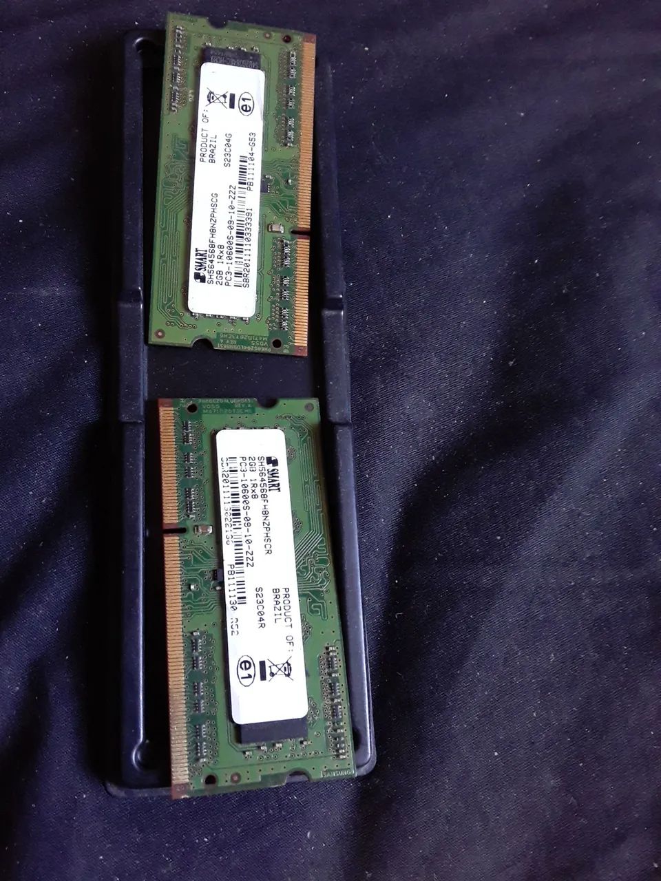 KIT COM 2 PENTES DE 2GB DDR3 NOTEBOOK.  - Foto 2