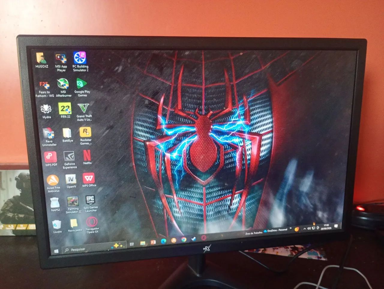 Monitor BRX 19" 60Hz - 1080p - Funcionando - Foto 5