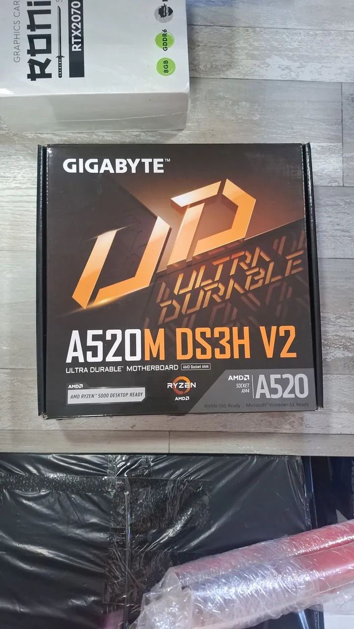 Placa mãe Gigabyte A520M DS3H V2