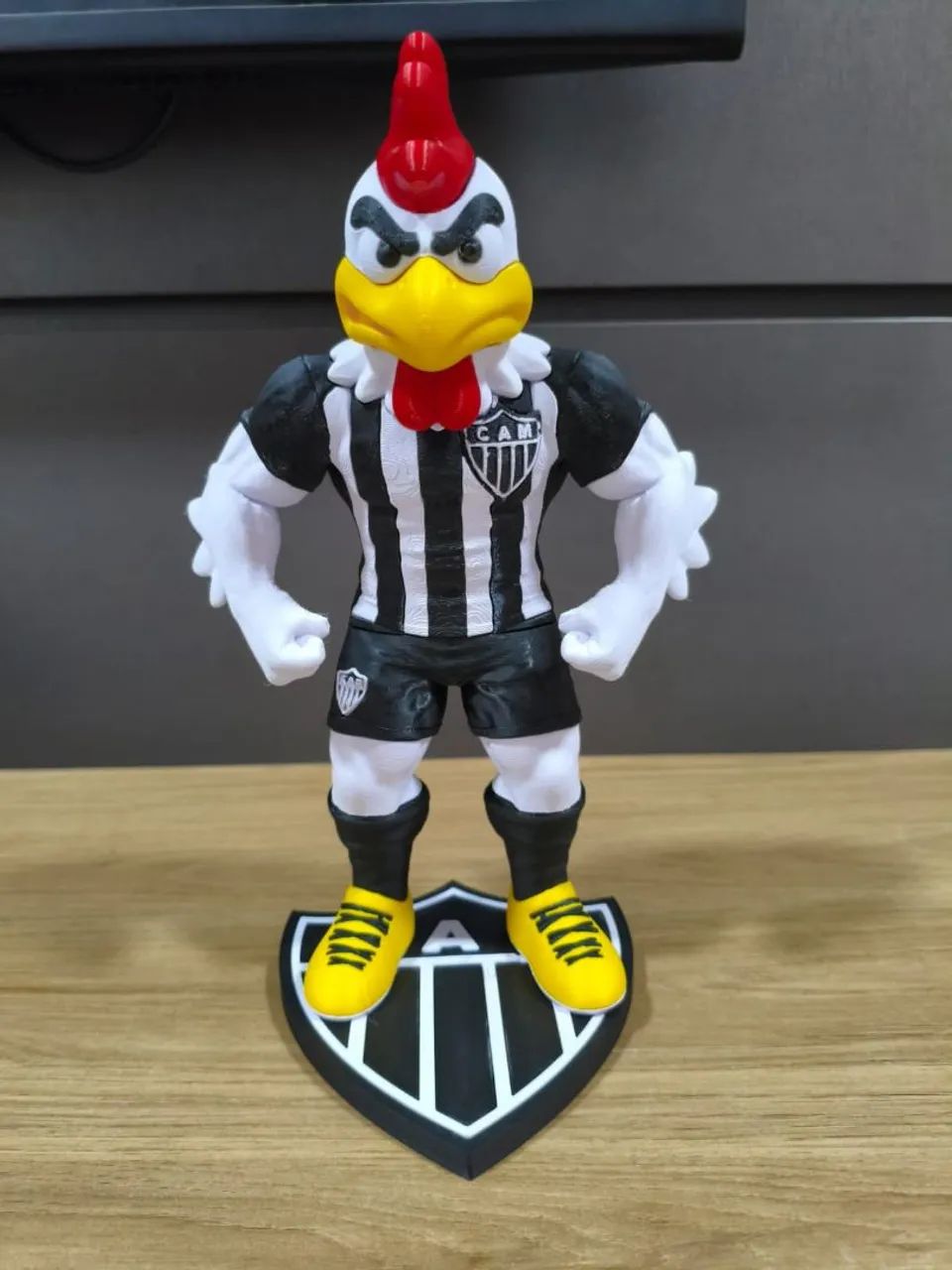Mascote do galo 23 cm
