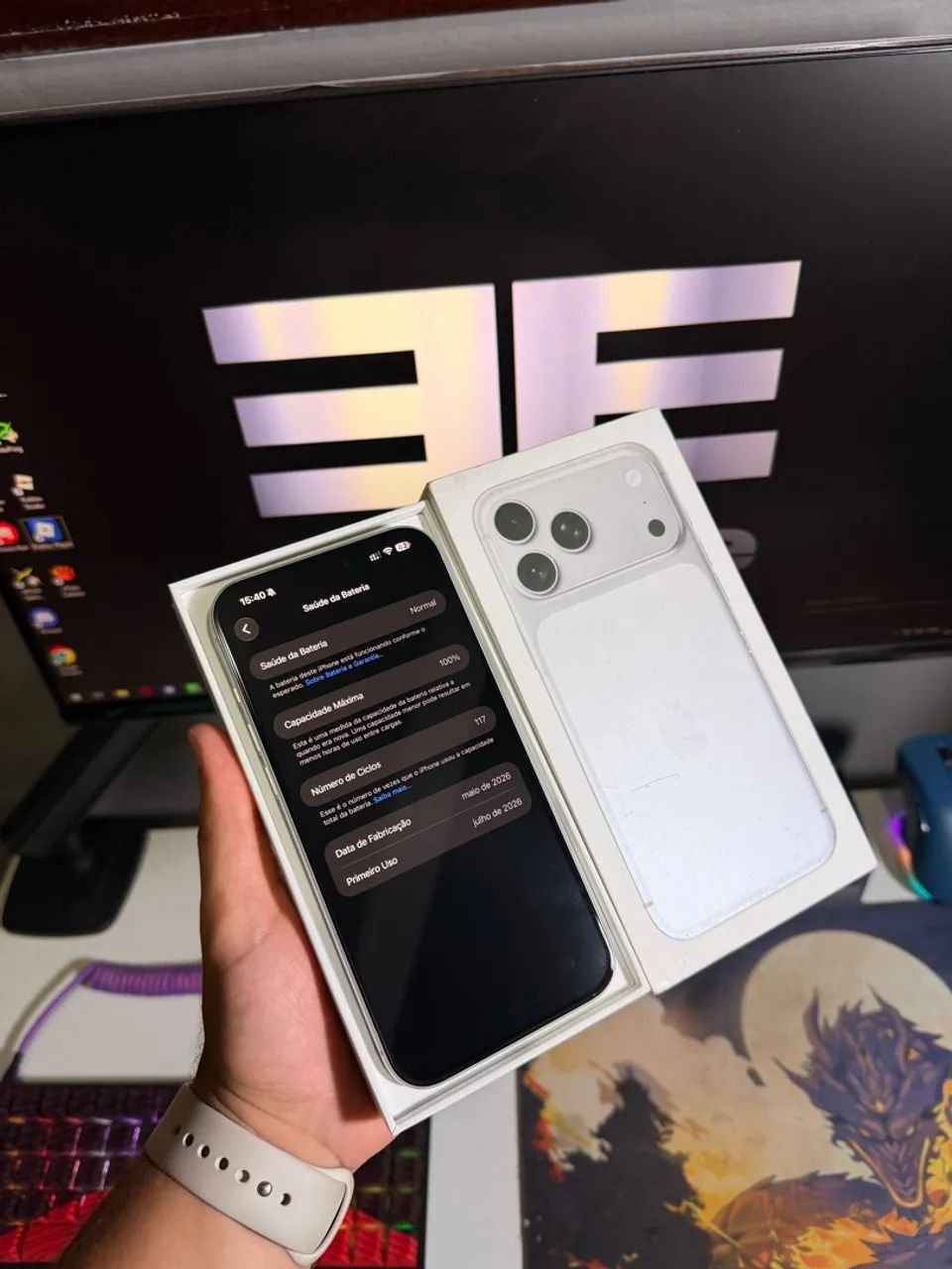 IPHONE 17 PRO MAX 256GB SILVER  - Foto 4