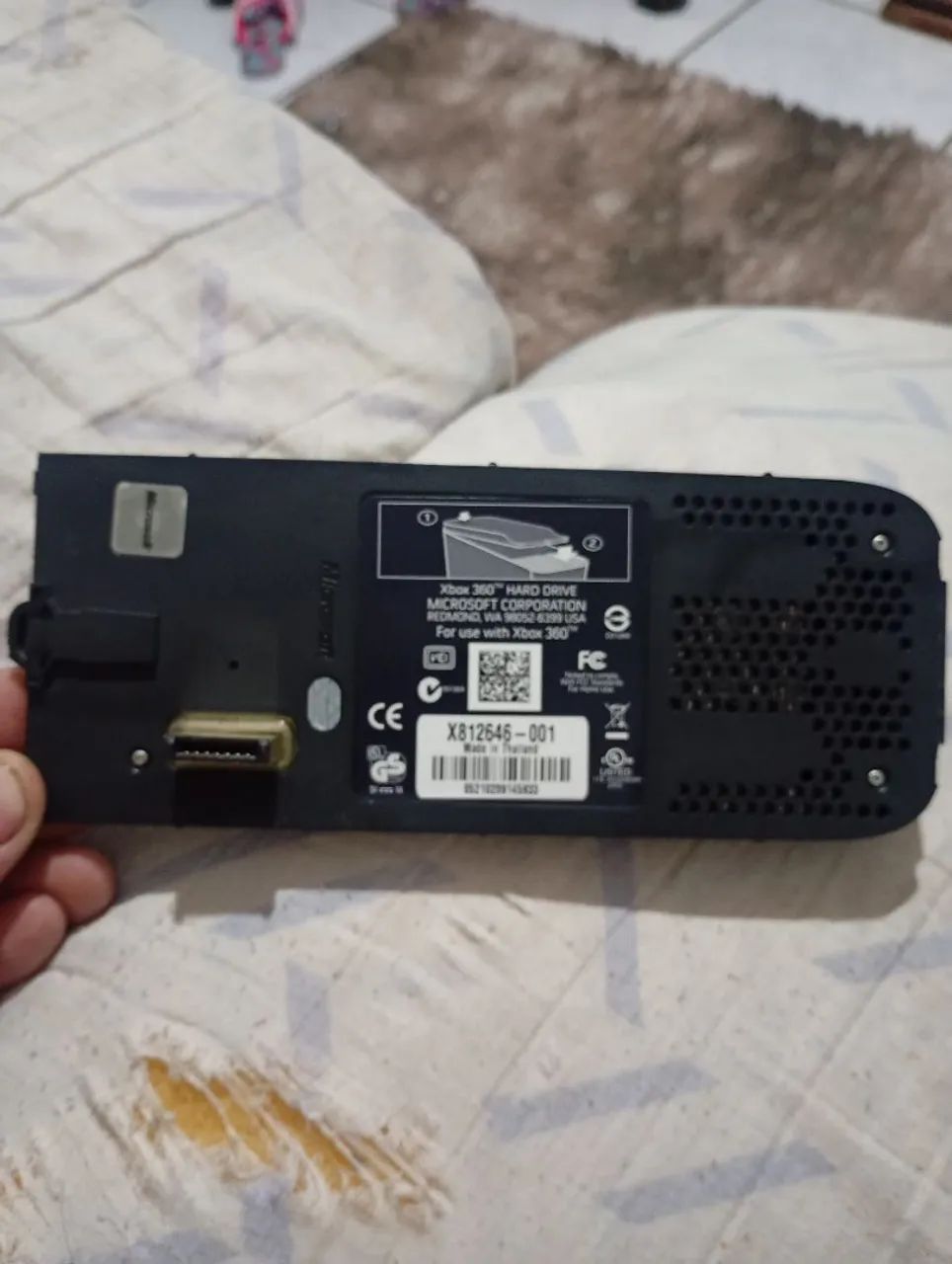 HD ORIGINAL MICROSOFT XBOX 360 FAT/ELITE JASPER 120GB - Peças e