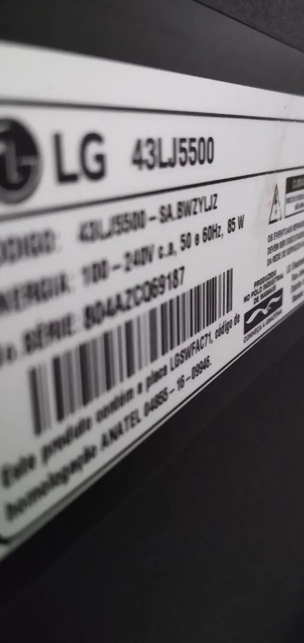 Tv smart LG  43 funciona perfeitamente  - Foto 5