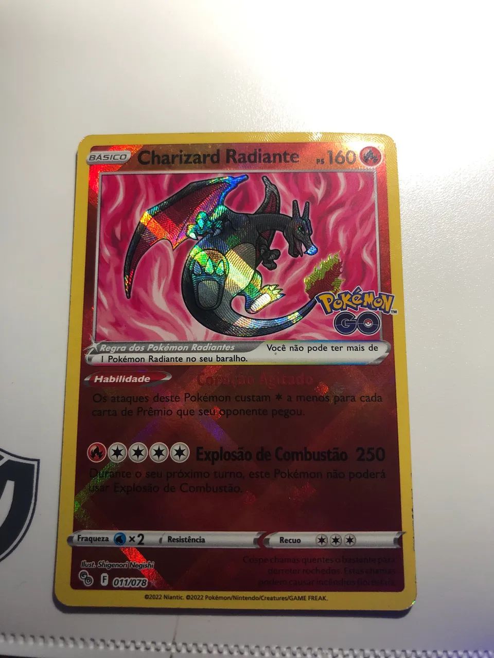 Cartas Pokémon - Charizard Radiante (011/078). - Foto 2