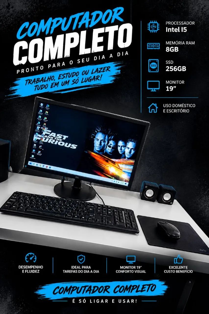 Computador completo i5 