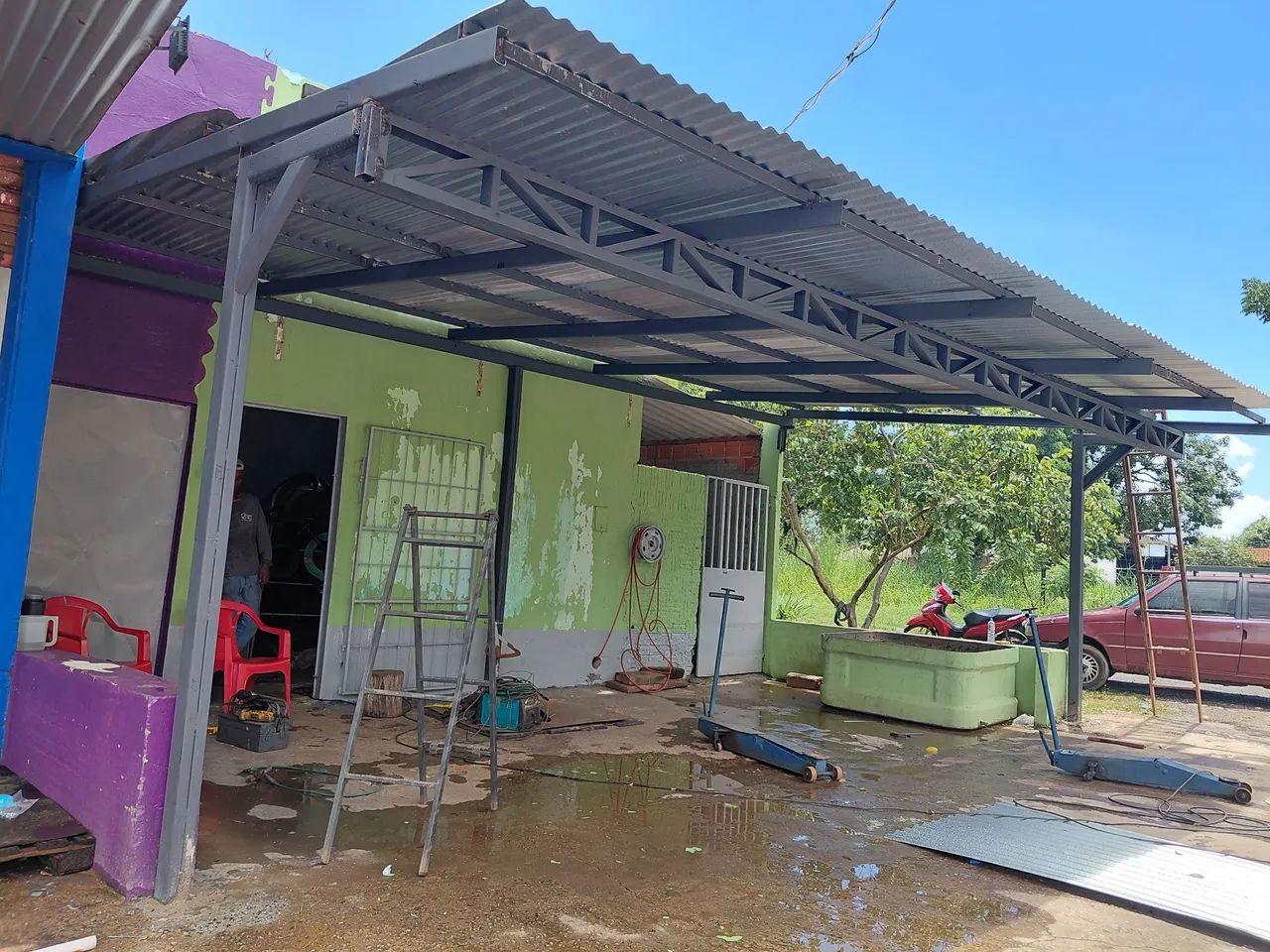 Cobertura metalica atendemos somente em várzea grande 