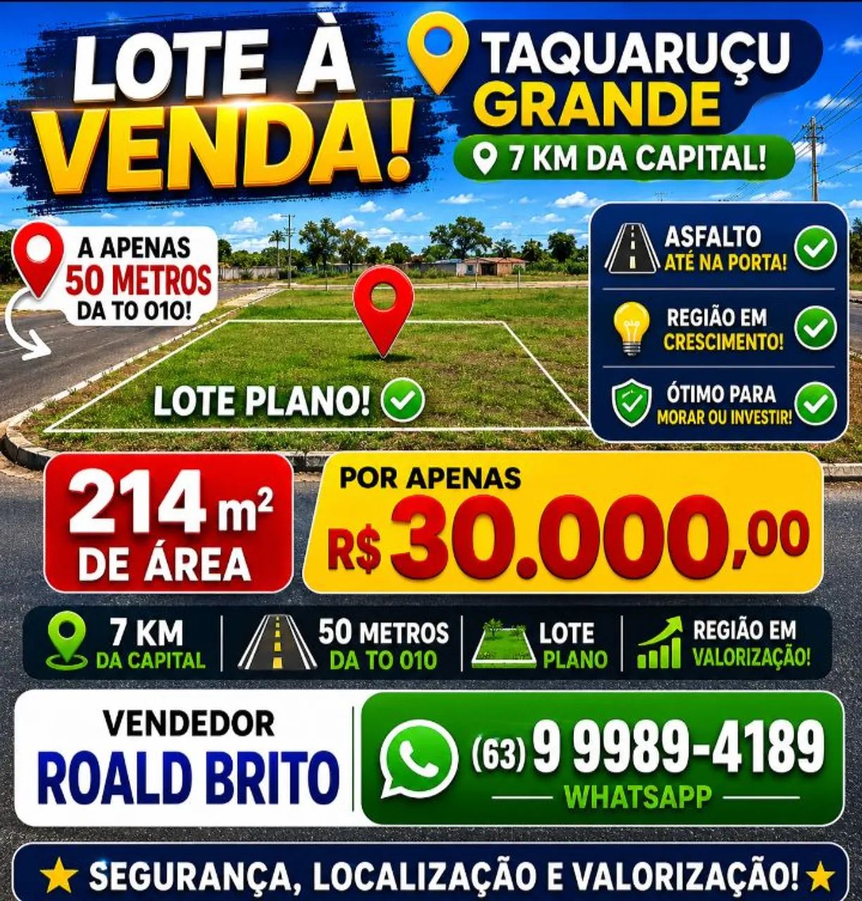 Lote Taquaruçu Grande 