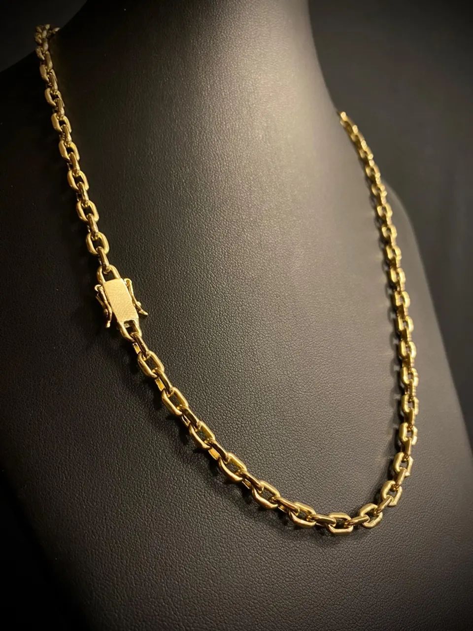 Choker Cadeado em Ouro 18k 750 - Foto 5